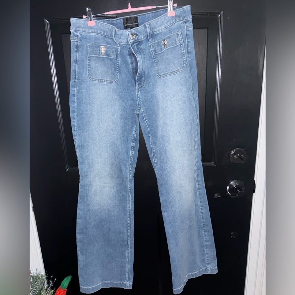 White House Black Market Light Blue High-Rise Jeans